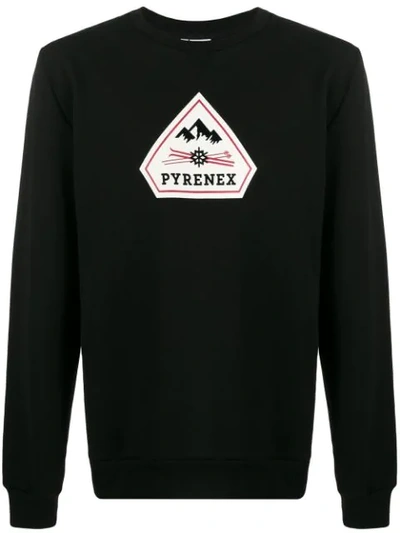 Pyrenex Charles Logo-print Sweatshirt In Black