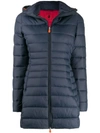 Save The Duck Giga9 Padded Jacket In Grey
