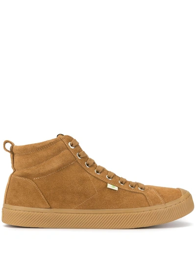 Cariuma Oca Suede High-top Sneakers In Brown