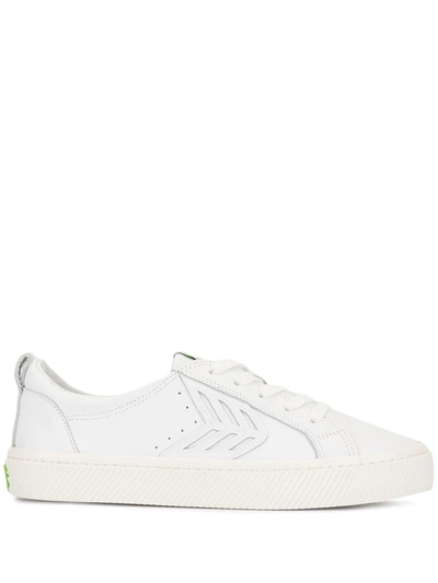 Cariuma Catiba Low-top Leather Sneakers In White