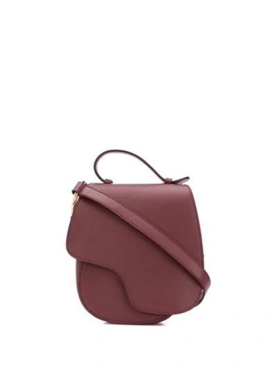 Atp Atelier Carrara Crossbody Bag In Red