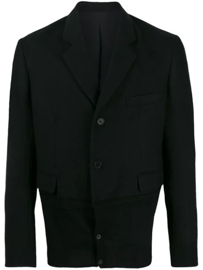 Haider Ackermann Cardigan Hem Jacket In Black