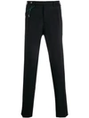 Berwich Straight-leg Tailored Trousers In Black