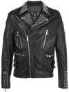 Mjb Marc Jacques Burton Corst Biker Jacket In Black