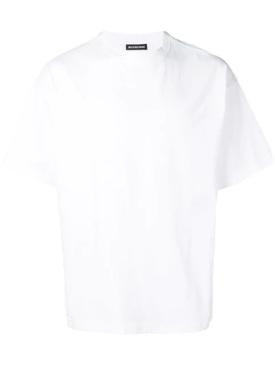 Balenciaga I Love Techno T-shirt In White