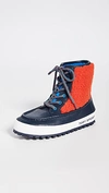 Tory Navy/ Conifer/ Red