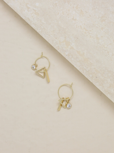 Ettika Simple Treasures Earrings In Gold