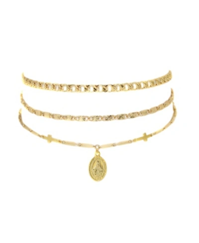 Ettika Mixed Layers Necklace In Gold