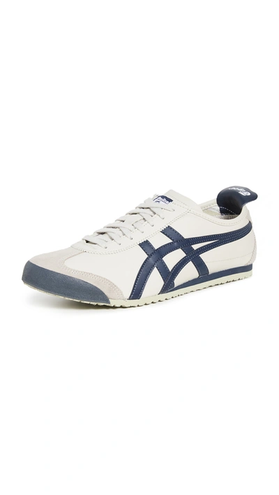 Onitsuka Tiger Mexico 66 Sneakers In Birch/india Ink/latte