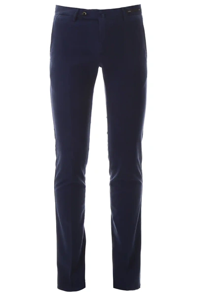 Pt01 Superslim Trousers In Blue