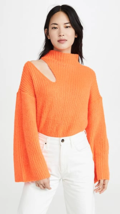 Beaufille Forero Sweater In Neon Orange