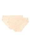 Real Underwear Hipsters - Pack Of 2 In Sunkist/sunkist