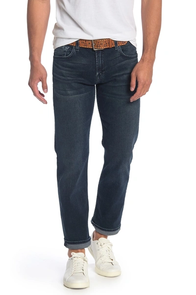 7 For All Mankind Standard Luxe Active Straight Jeans In Breckenridge Bkrn