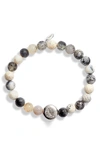 Anzie Boheme Labradorite Bead Bracelet In Dendrite Opal