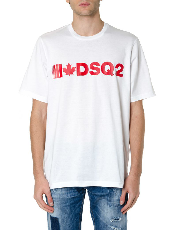 dsq2 white t shirt