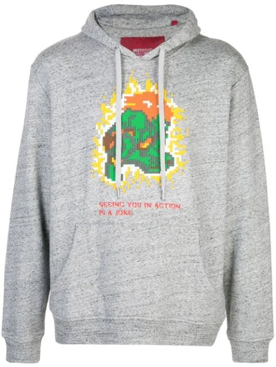 Mostly Heard Rarely Seen 8-bit Beast Hoodie In Grey