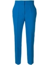 Msgm Classic Tailored Trousers In Blue