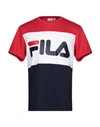 Fila T-shirts In Red