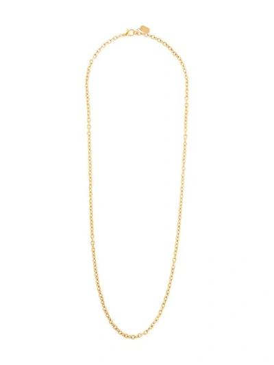Liya Slim Chain Necklace In Gold