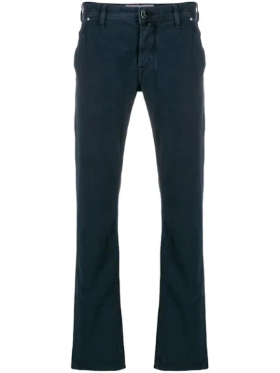 Jacob Cohen Slim-fit Trousers In Blue