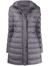 Peuterey Sobchak Quilted Coat In Grey