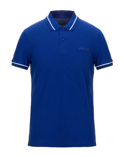 Lotto Polo Shirts In Blue