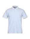 Sun 68 Polo Shirts In White