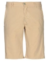 Grey Daniele Alessandrini Man Shorts & Bermuda Shorts Beige Size 30 Cotton, Elastane
