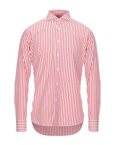 Alessandro Gherardi Shirts In Red