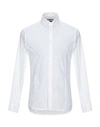 Grey Daniele Alessandrini Shirts In White