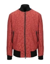 Tom Rebl Jackets In Brick Red