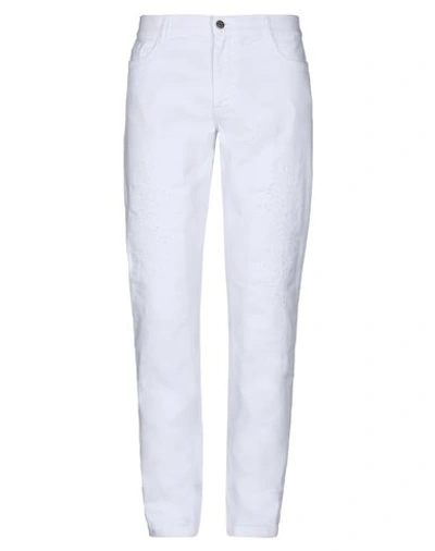Bikkembergs Jeans In White