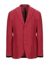 Montedoro Suit Jackets In Garnet