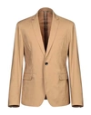 Dondup Suit Jackets In Beige