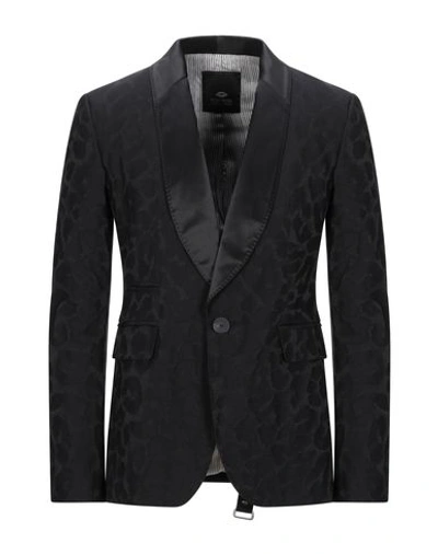 Tom Rebl Suit Jackets In Black