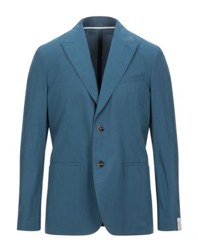 Paolo Pecora Suit Jackets In Green