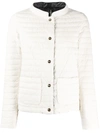 Herno Reversible Quilted Down Padded Jacket In White