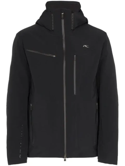 Kjus Black Cuche Iii Technical Jacket