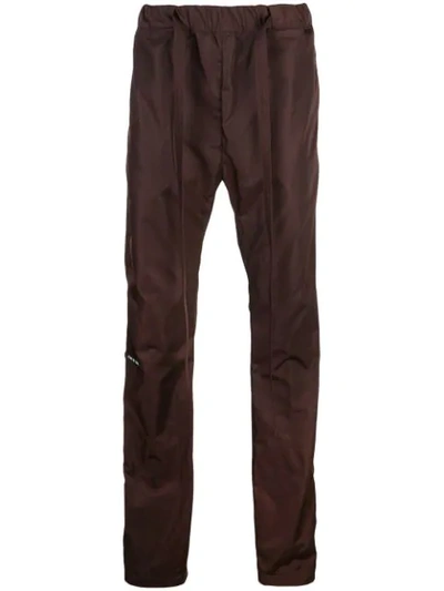 Fear Of God Slim Cargo Trousers In Red