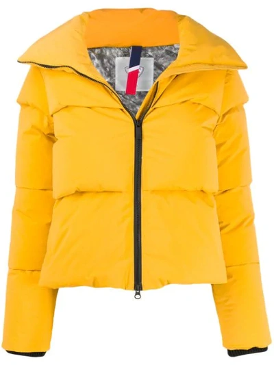 Rossignol Quilted Puffer Jacket In Yellow