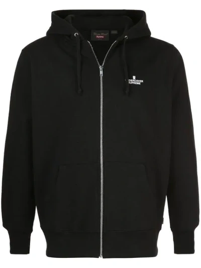 UNDERCOVER×Supreme コラボ　黒ジップアップパーカー Supreme Undercover Generation Fuck You Zip Up Hoodie Black Men's