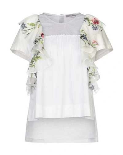 High By Claire Campbell Blouses In White