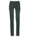 Siviglia Casual Pants In Dark Green