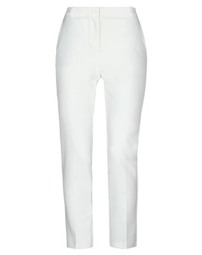 Kiltie Pants In White