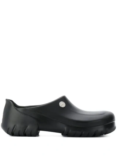 Birkenstock Professional Lined Slippers In A630 Fur Black