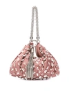Jimmy Choo Callie Pearl-embellished Bag In Pink