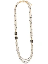 Goossens Trèfle Sautoir Necklace In Gold