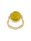 Goossens Cabochons Oval Ring In Gold