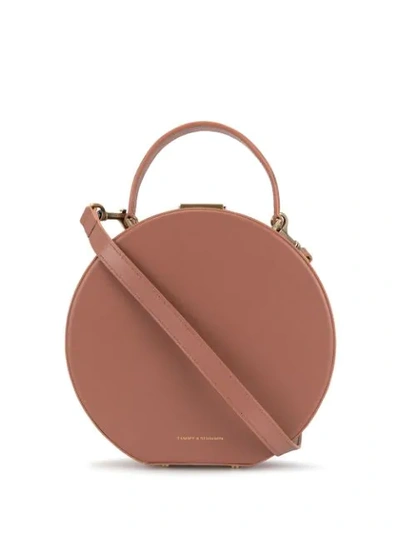 Tammy & Benjamin Circle-shaped Box Bag In Pink
