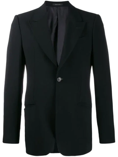 Pre-owned Giorgio Armani 2006 Tailored Blazer In Black